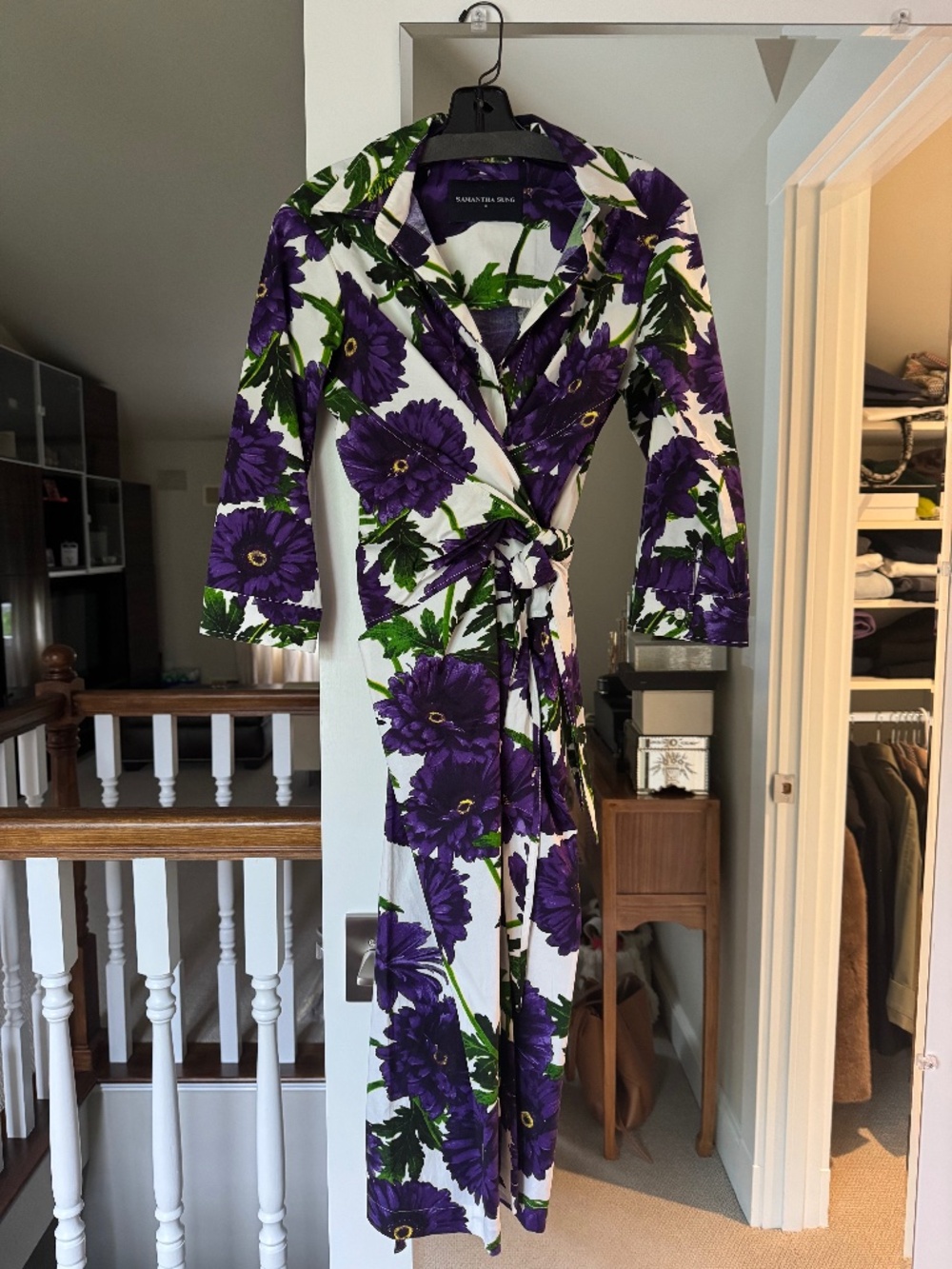 Samantha Sung wrap dress size 6
